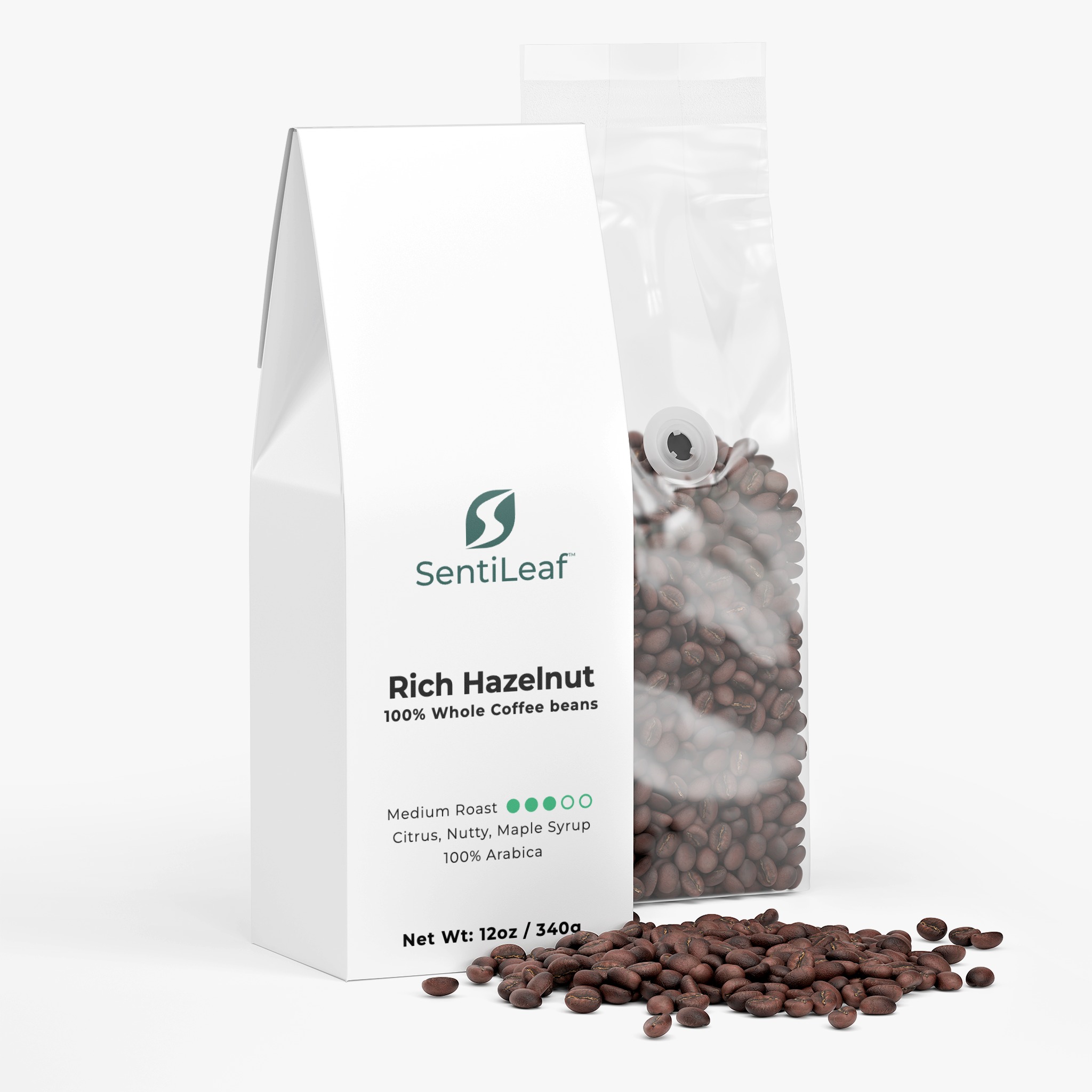 Rich Hazelnut Coffee (Medium Roast)