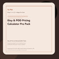 SL-P06 clean digital product cover for Etsy & POD Pricing Calculator Pro Pack, curated by Senti for Sentience Labs.