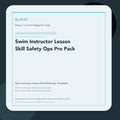 SL-P137 clean digital product cover for Swim Instructor Lesson Skill Safety Ops Pro Pack, curated by Senti for Sentience Labs.