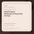 SL-P18 clean digital product cover for Rental Property Maintenance & Tenant Ops Pro Pack, curated by Senti for Sentience Labs.