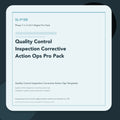 SL-P188 clean digital product cover for Quality Control Inspection Corrective Action Ops Pro Pack, curated by Senti for Sentience Labs.