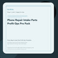 SL-P216 clean digital product cover for Phone Repair Intake Parts Profit Ops Pro Pack, curated by Senti for Sentience Labs.