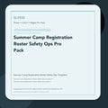 SL-P232 clean digital product cover for Summer Camp Registration Roster Safety Ops Pro Pack, curated by Senti for Sentience Labs.