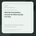 SL-P36 clean digital product cover for Med Spa Consultation, Consent & Follow-Up Ops Pro Pack, curated by Senti for Sentience Labs.